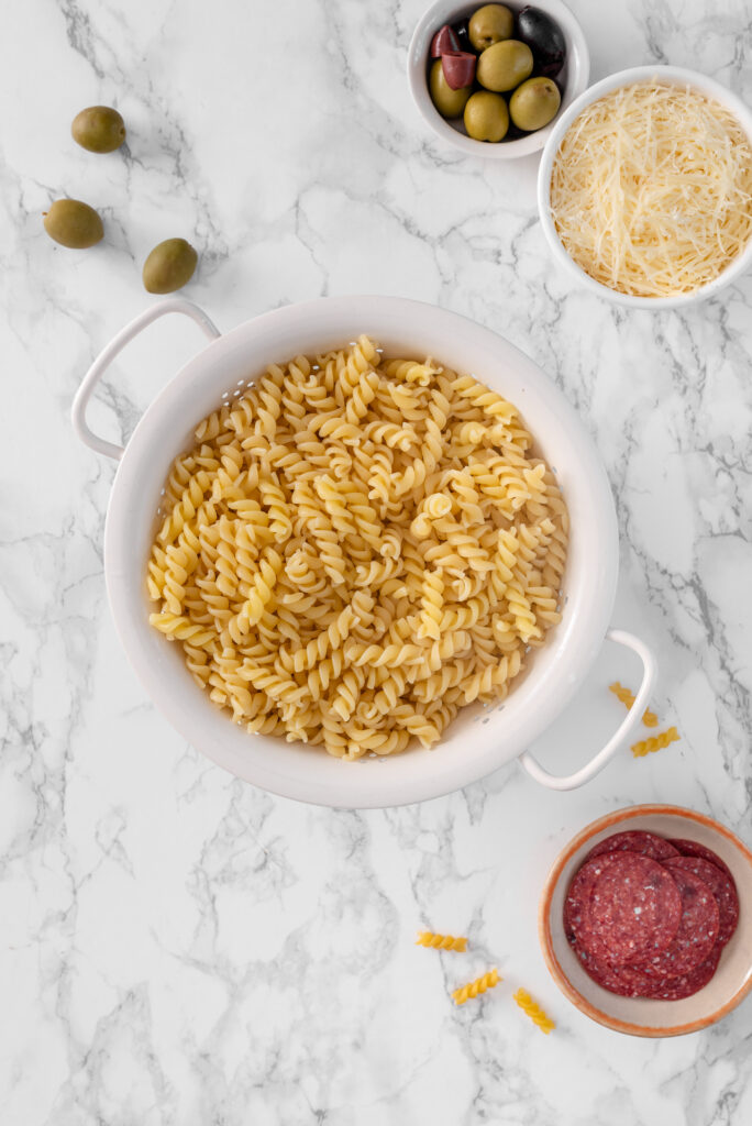 Cottage Cheese Pizza Pasta