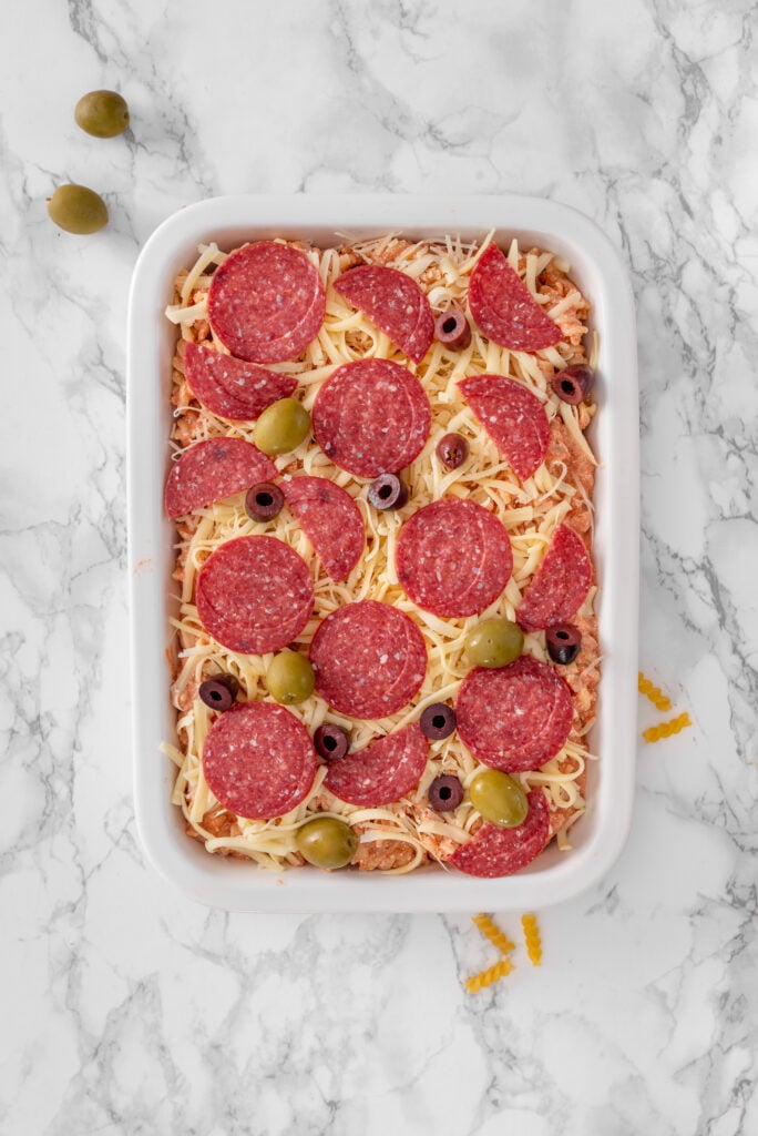 Cottage Cheese Pizza Pasta