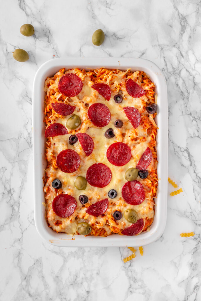 Cottage Cheese Pizza Pasta