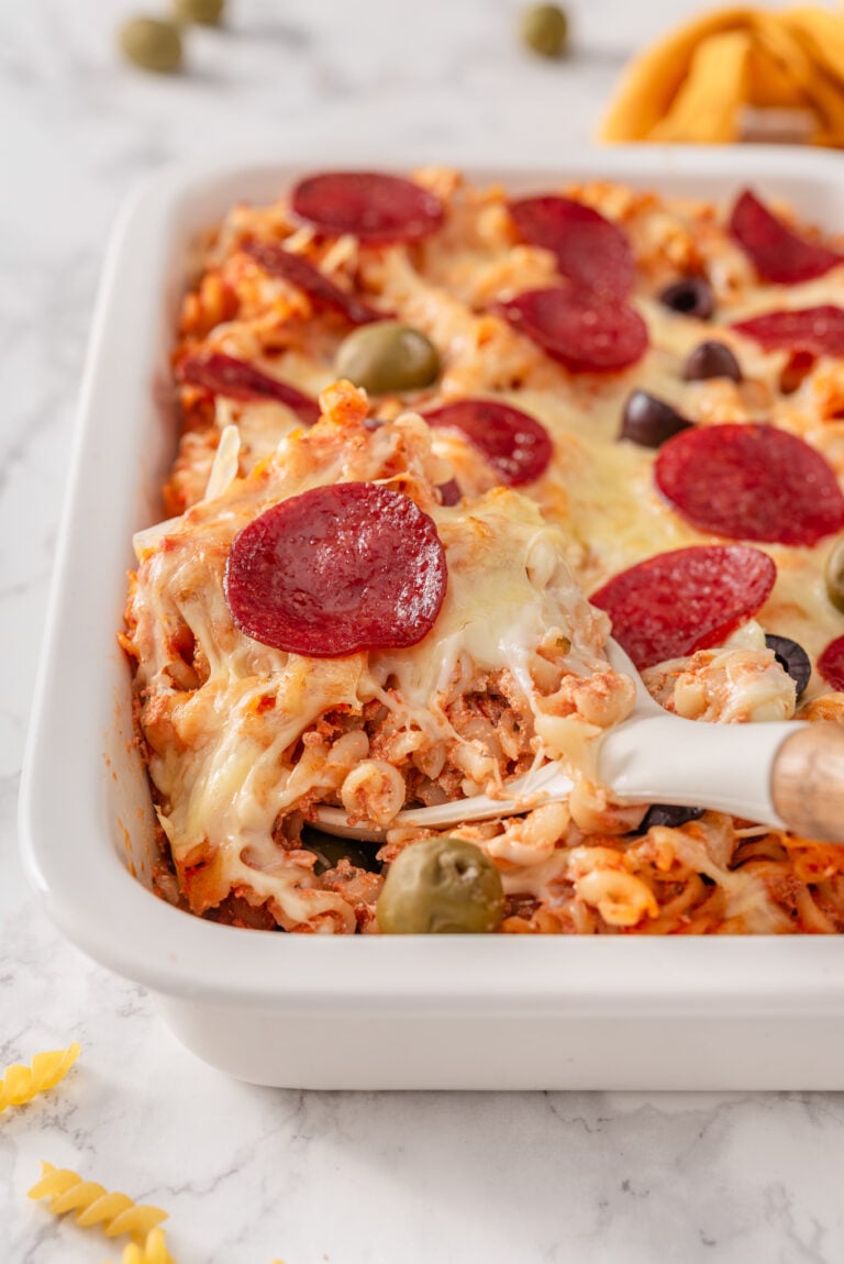 Cottage Cheese Pizza Pasta