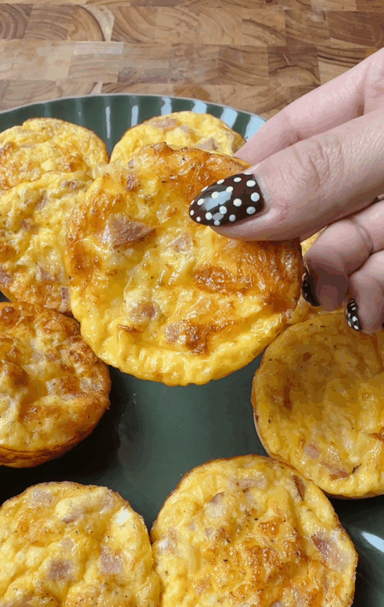 Ham & Cheese Egg Muffins 