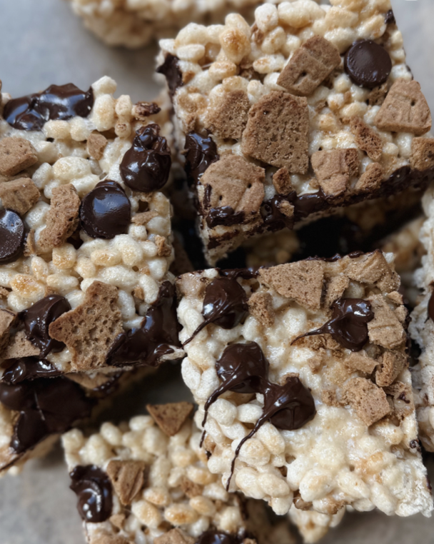 S’mores Rice Krispie Treats