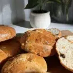 Carrot Cake Protein Bagels