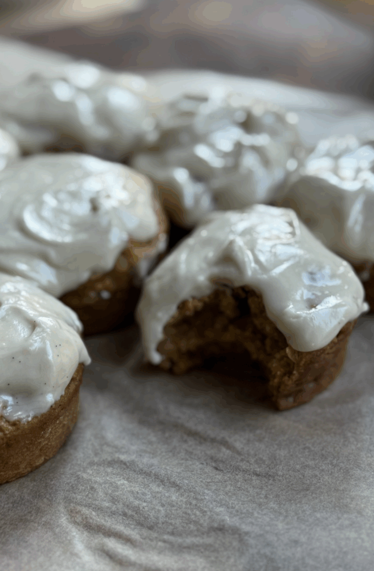Cottage Cheese Carrot Cake Muffins