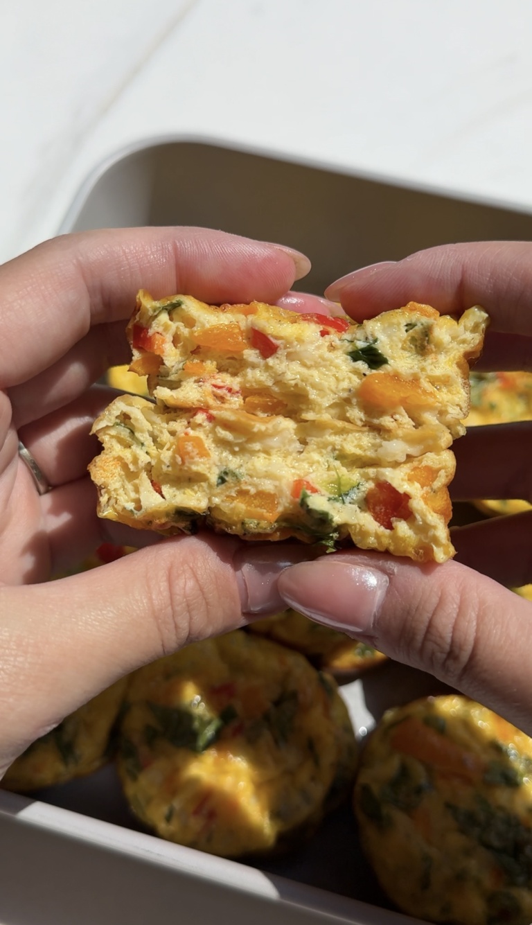 Baked Egg & Veggie Muffin Cups