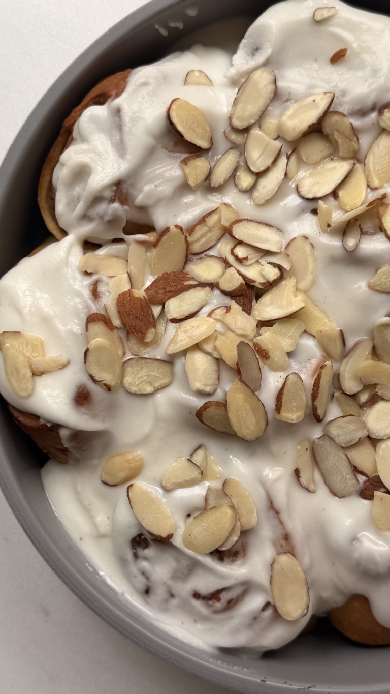Raspberry Almond Morning Rolls