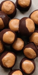 Buckeye Protein Bites