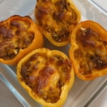 Cheeseburger Stuffed Peppers