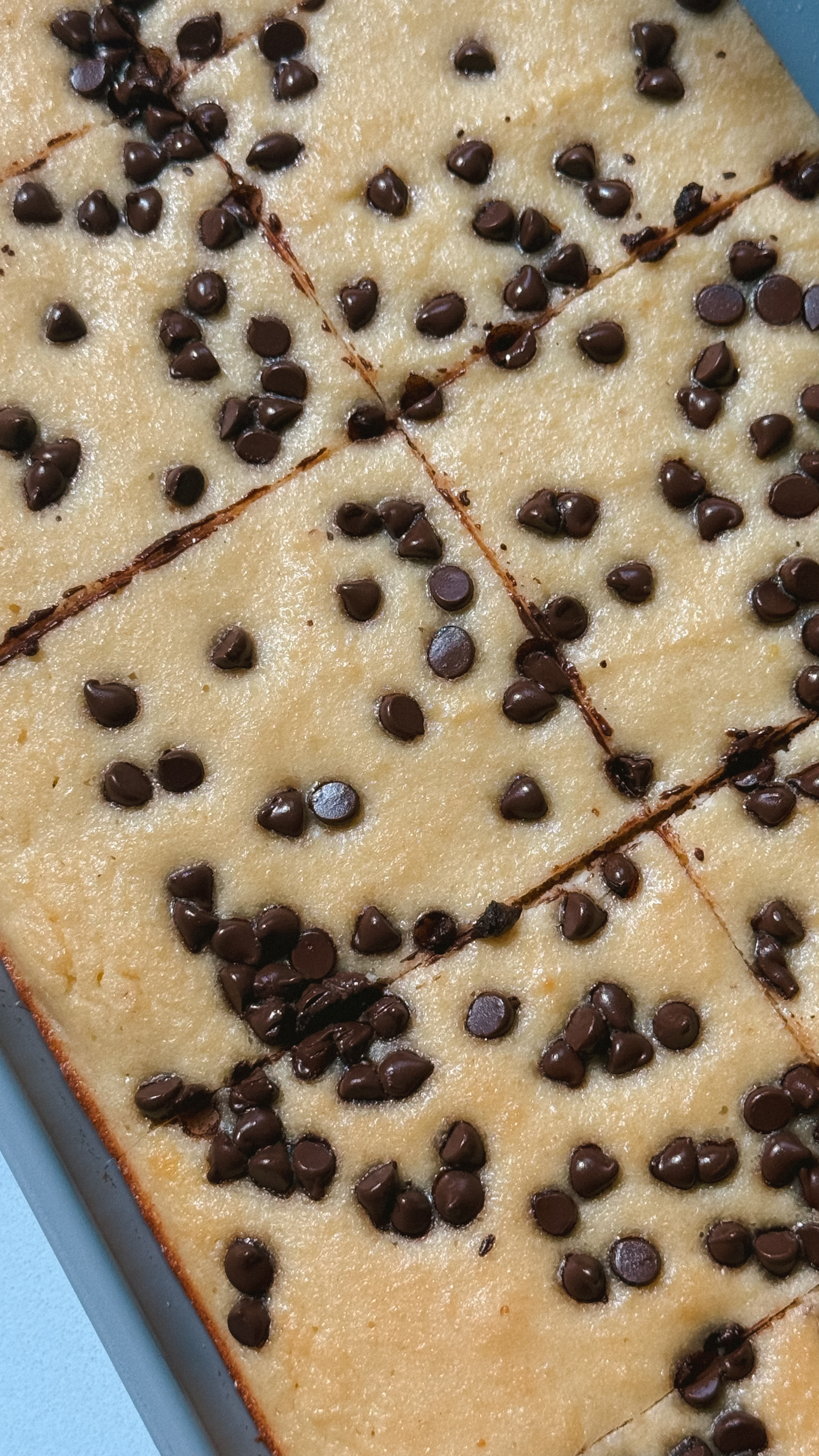 Chocolate Chip Sheet Pan Waffles