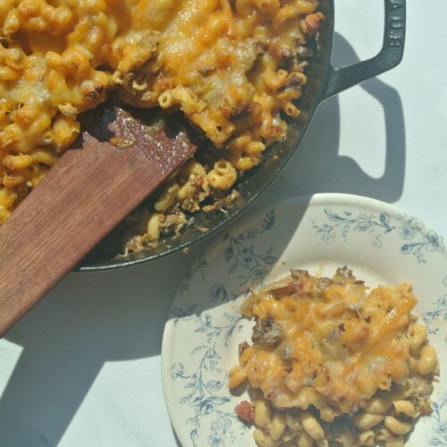 Oven-Baked Fajita Pasta Casserole