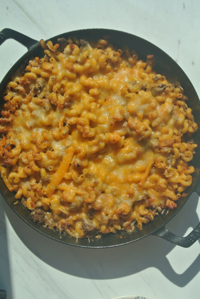 Oven-Baked Fajita Pasta Casserole