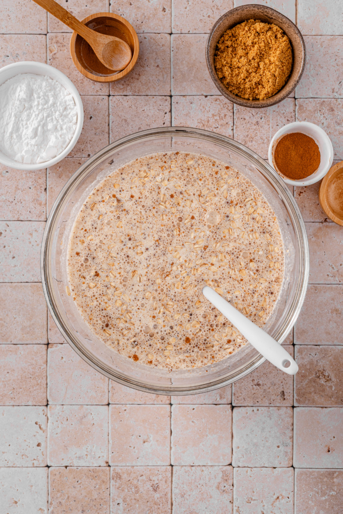 Cinnamon Roll Baked Oatmeal