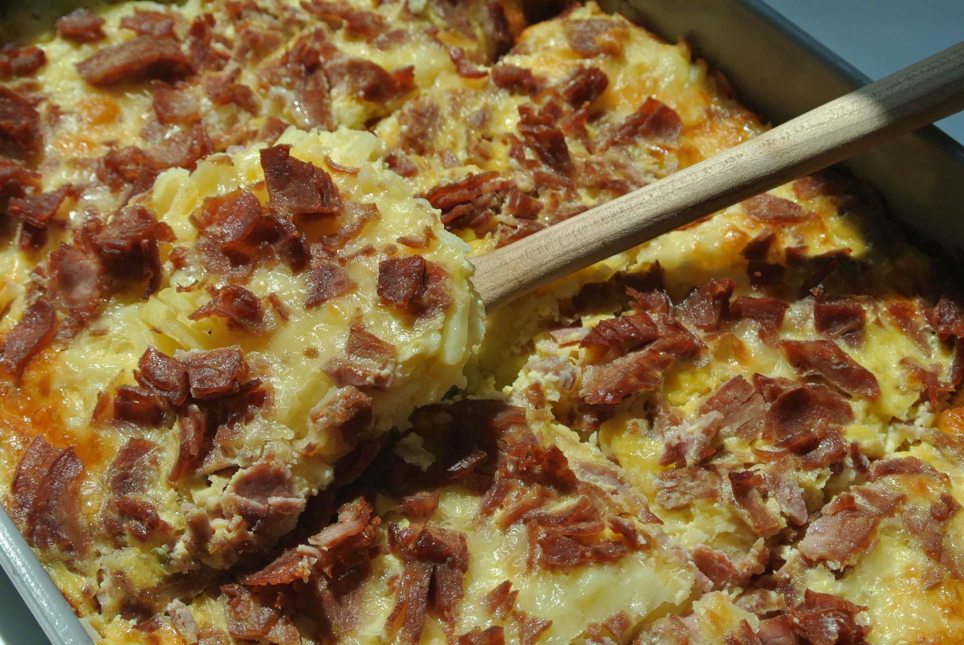 Cheesy Hash Brown Breakfast Casserole