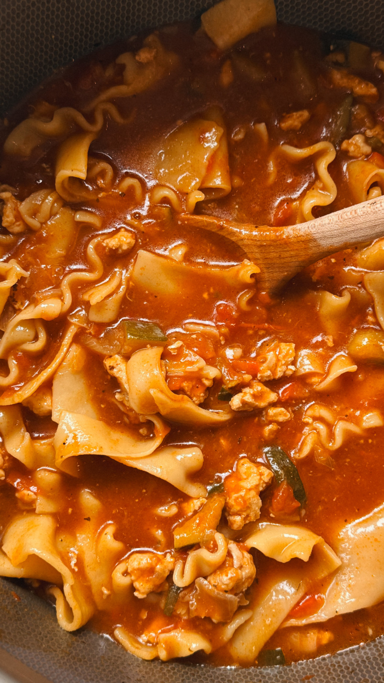 Lasagna Soup