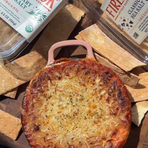 Whipped Cottage Cheese Pizza Dip