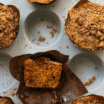 Maple Gingerbread Coffee Cake Muffins