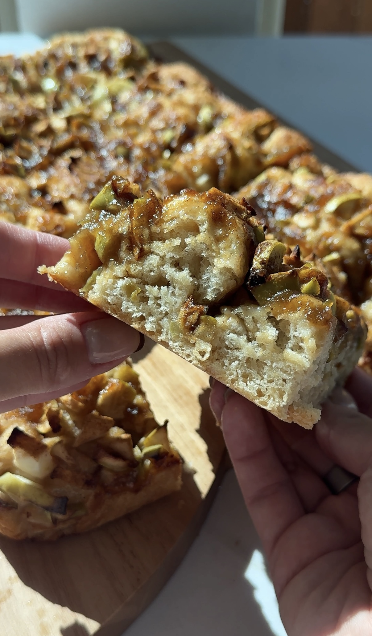 Apple Butter Apple Fritter Focaccia