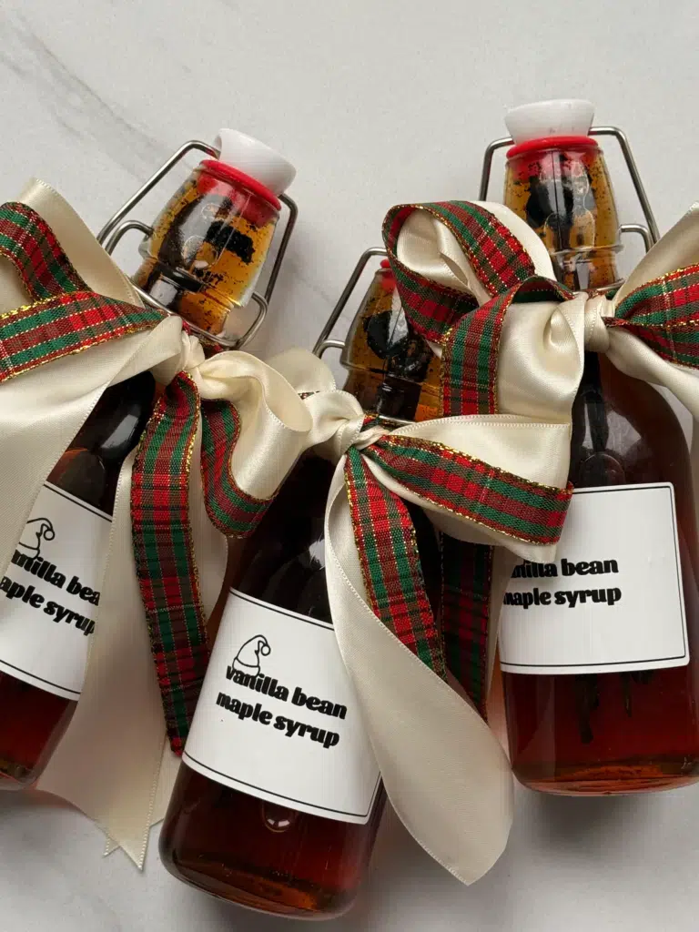 Vanilla Bean Maple Syrup