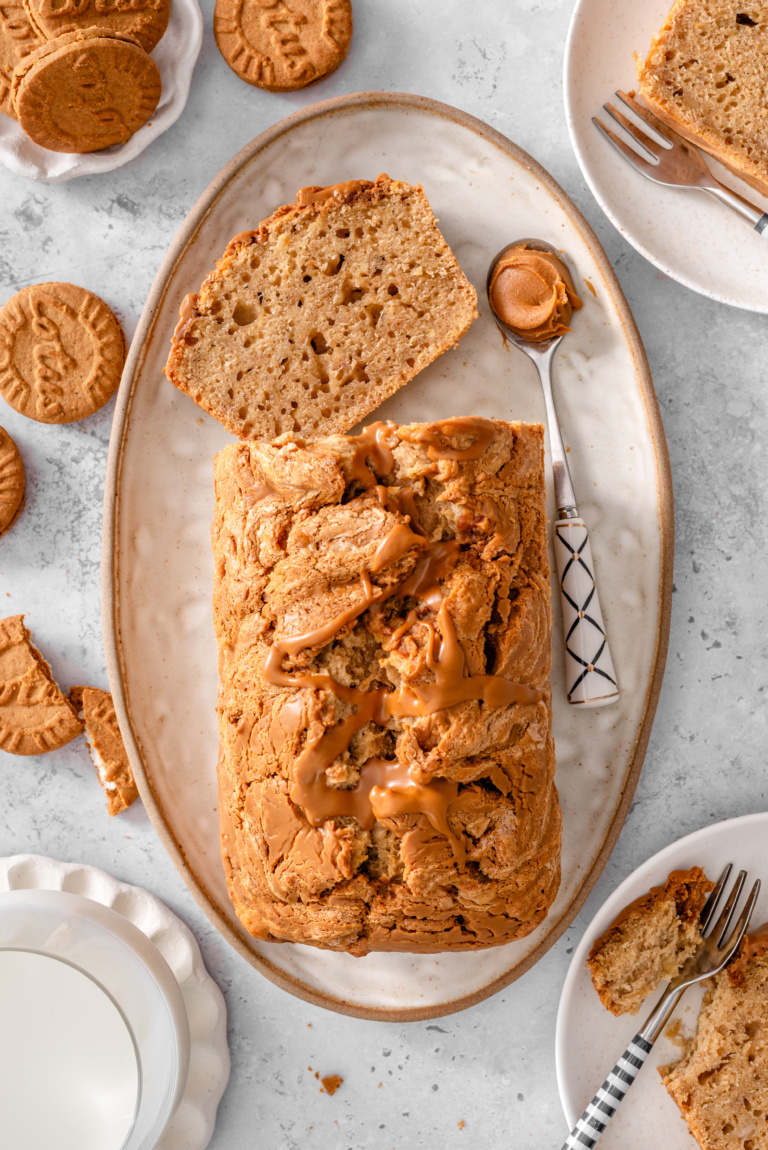 Biscoff Banana Bread