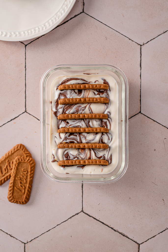 Chocolate Swirl Japanese Cheesecake