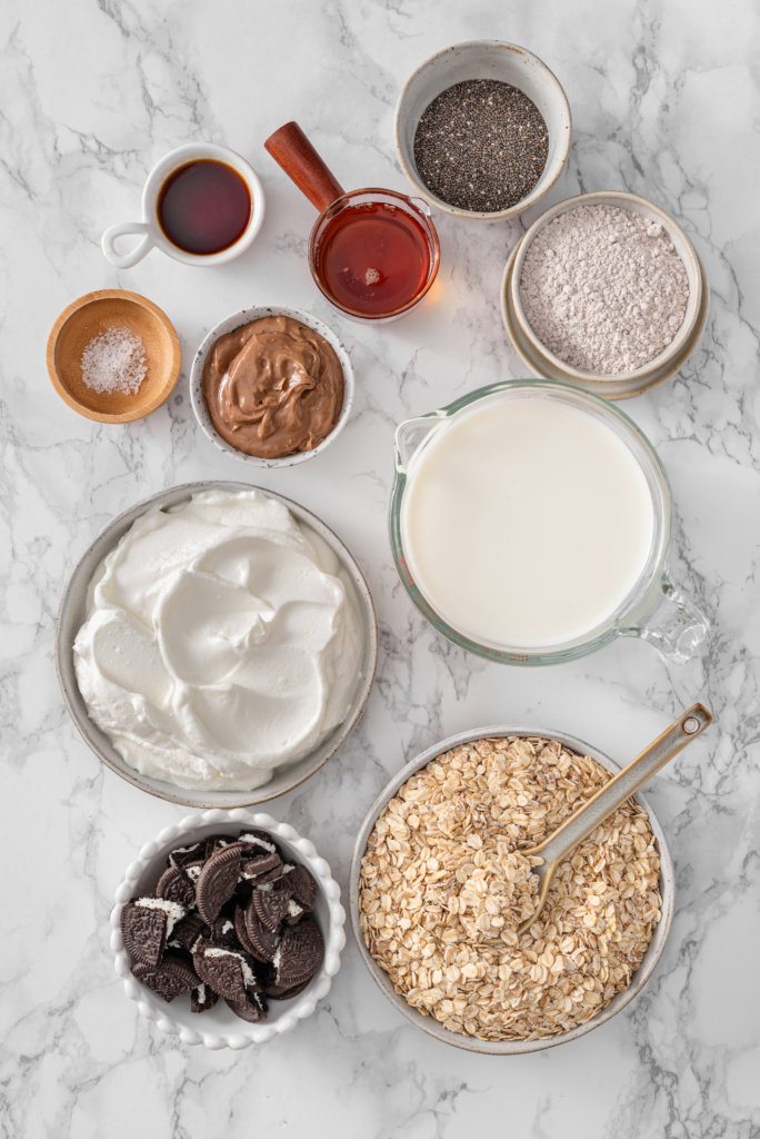 cookies and cream overnight oats