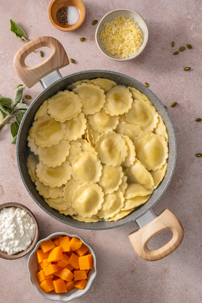 butternut squash ravioli