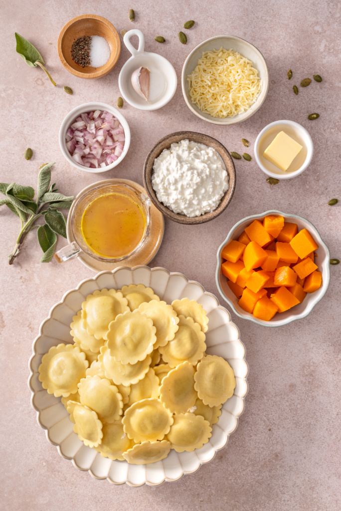 butternut squash ravioli ingredients