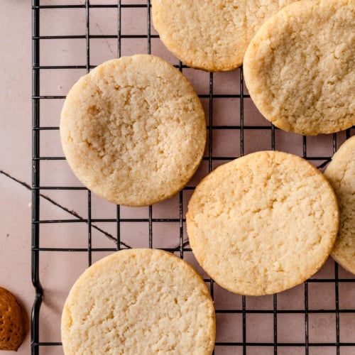 Almond Shortbread Cookies