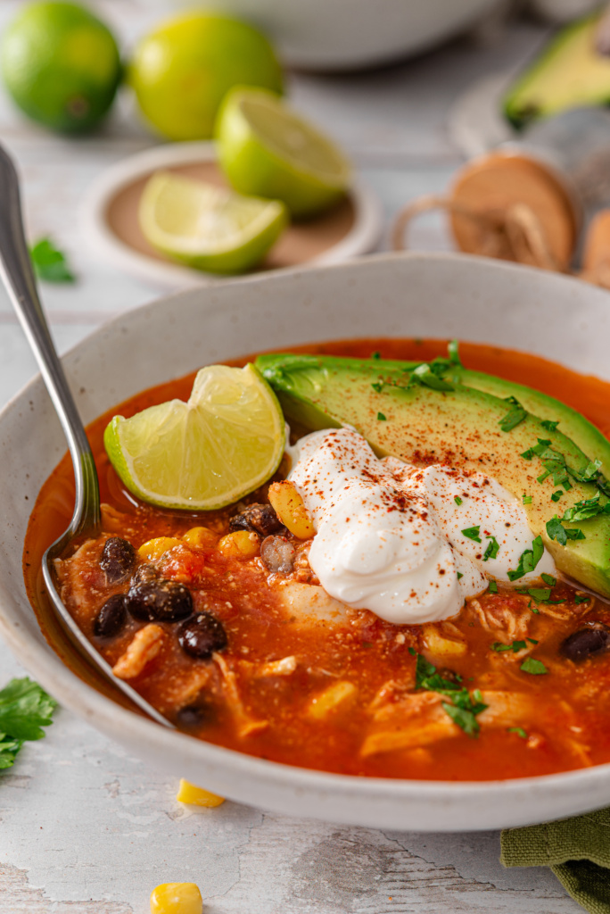 Chicken Enchilada Soup