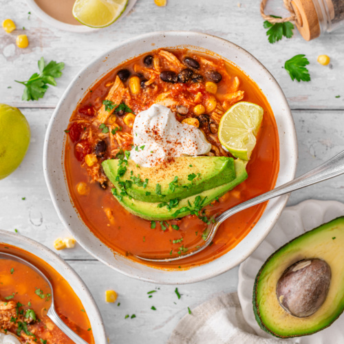 Chicken Enchilada Soup