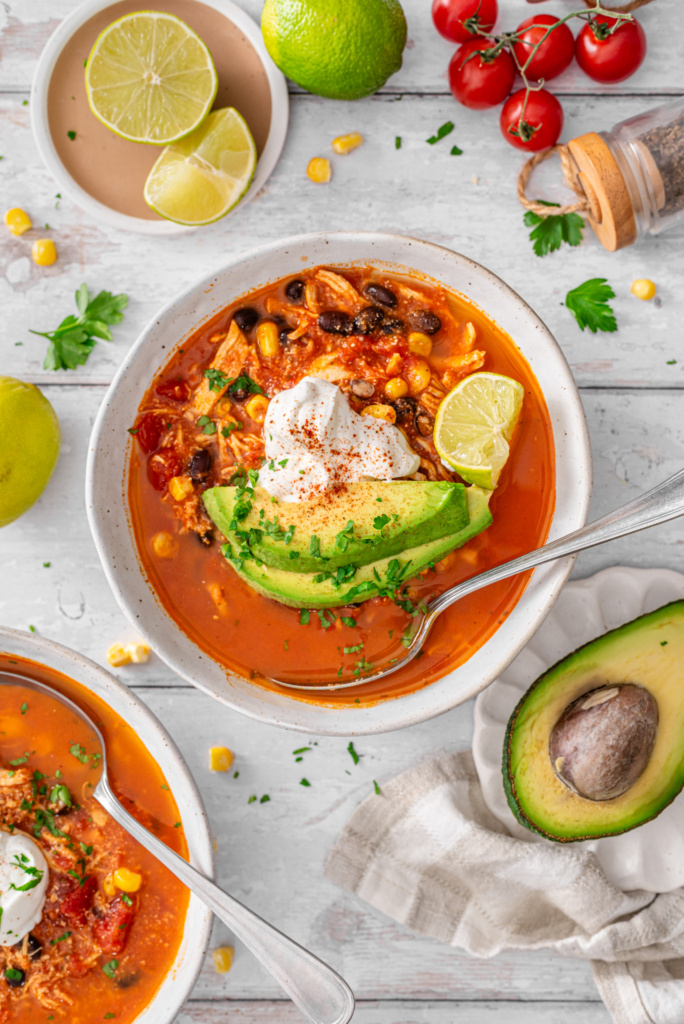 Chicken Enchilada Soup