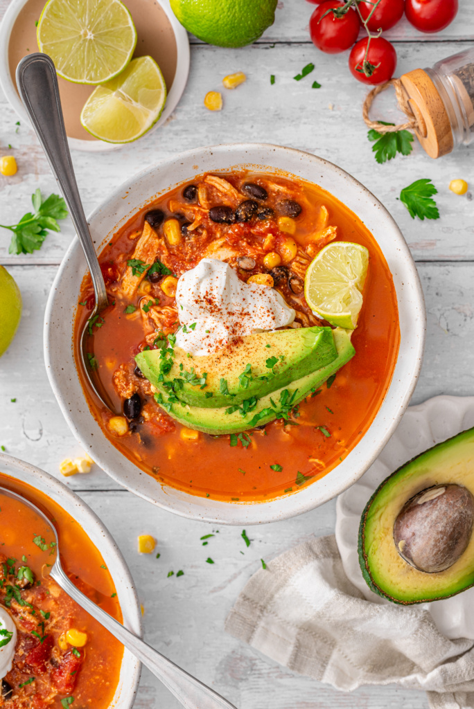 Chicken Enchilada Soup