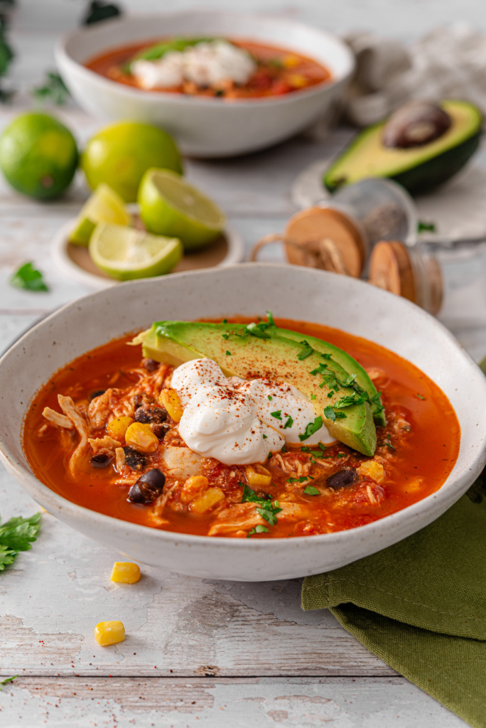 Chicken Enchilada Soup