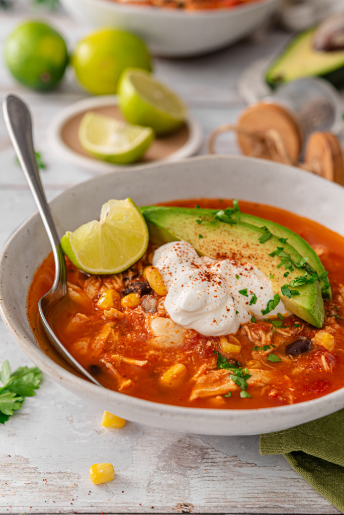Chicken Enchilada Soup