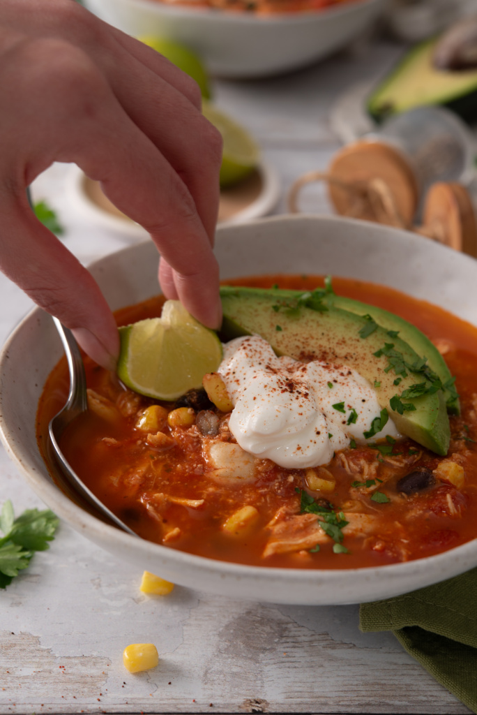 Chicken Enchilada Soup