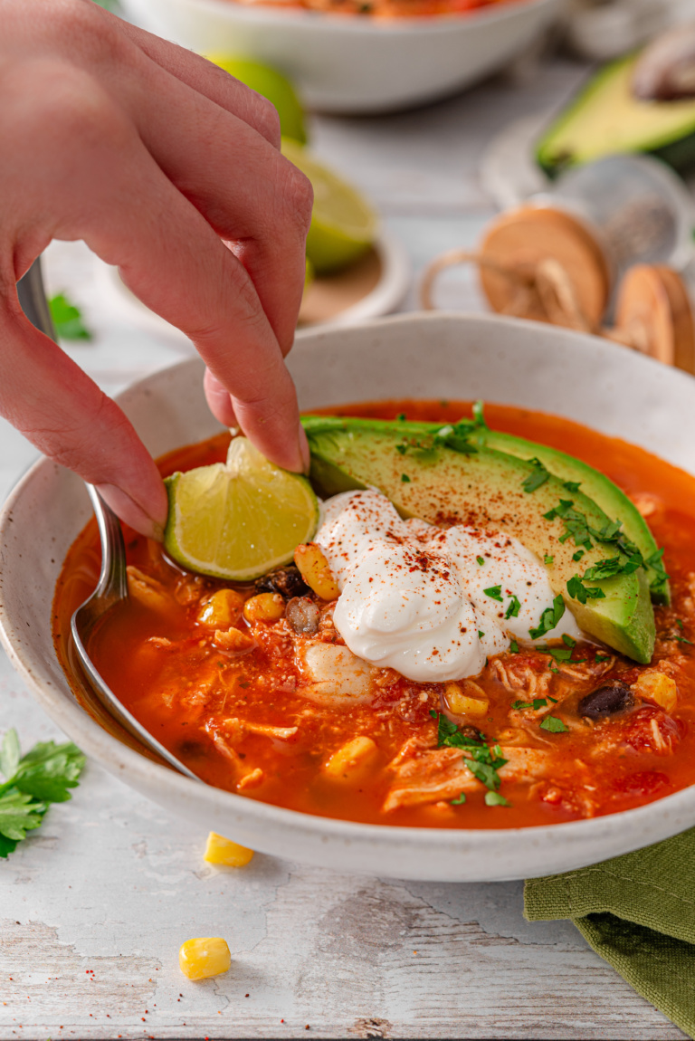 Chicken Enchilada Soup