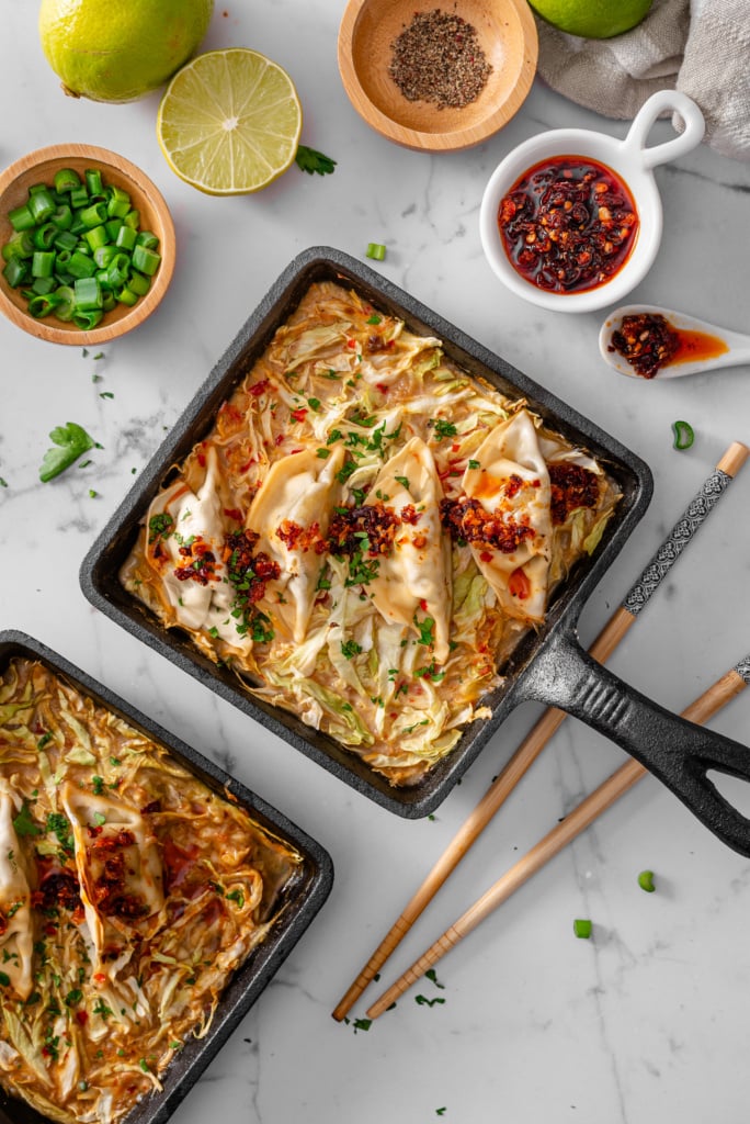 Viral Dumpling Bake