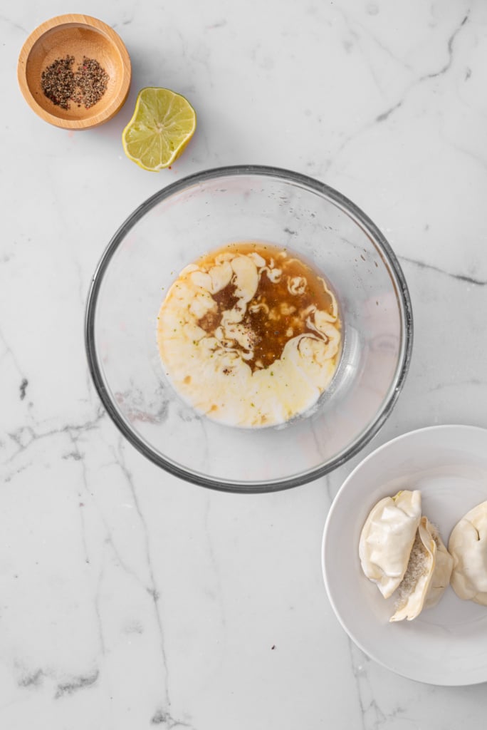 Viral Dumpling Bake