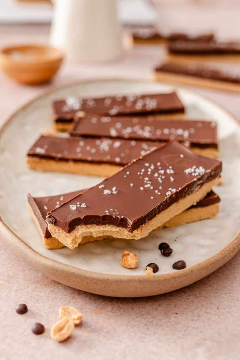 Peanut Butter Cup Protein Bars