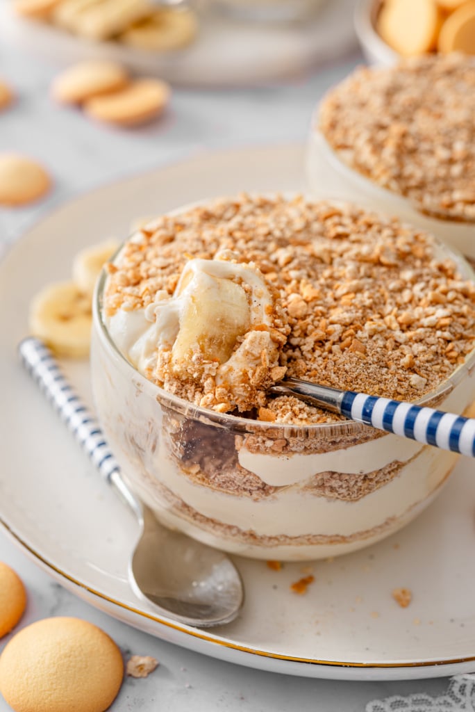 Banana Cream Pie Protein Parfaits