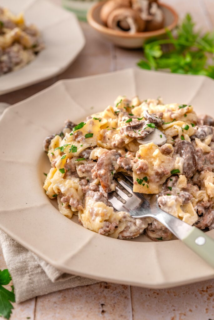 Beef Stroganoff