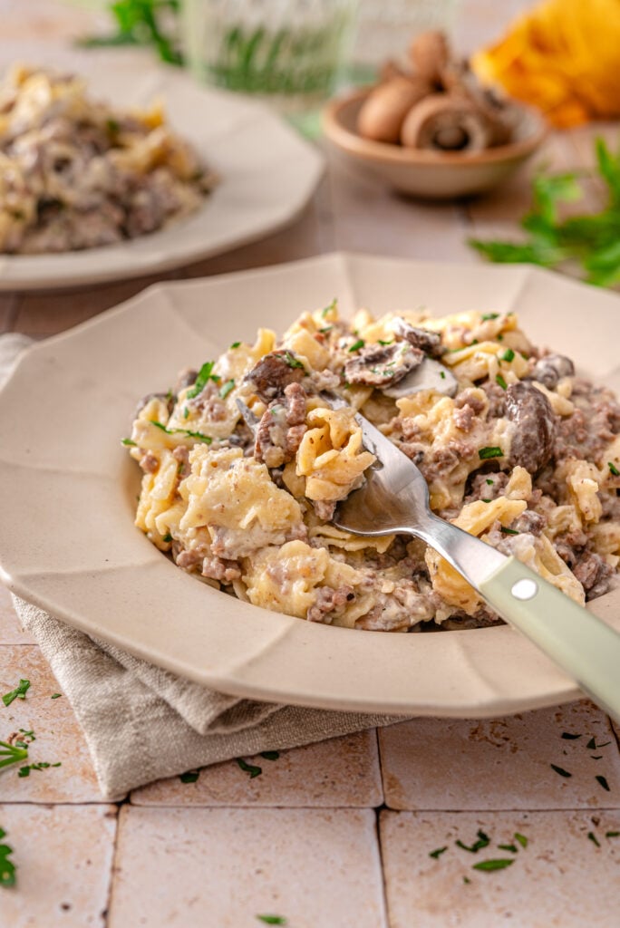 Beef Stroganoff