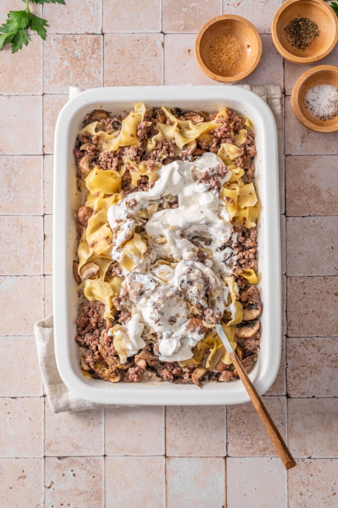 Beef Stroganoff