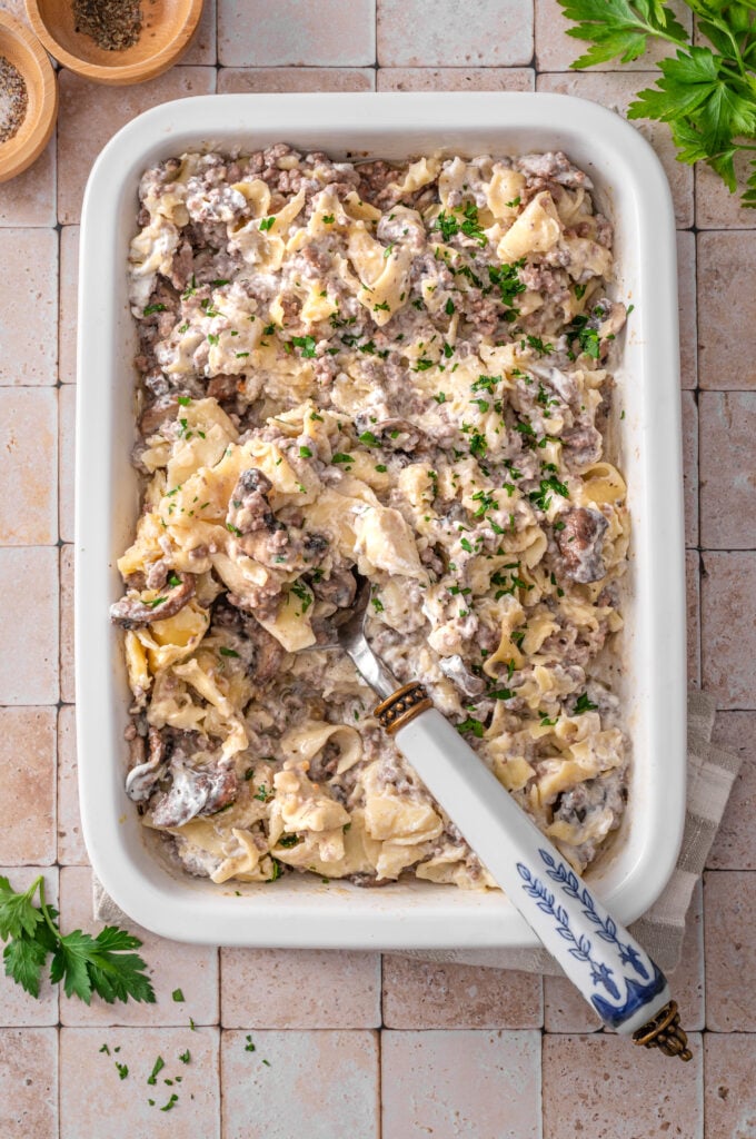 Beef Stroganoff