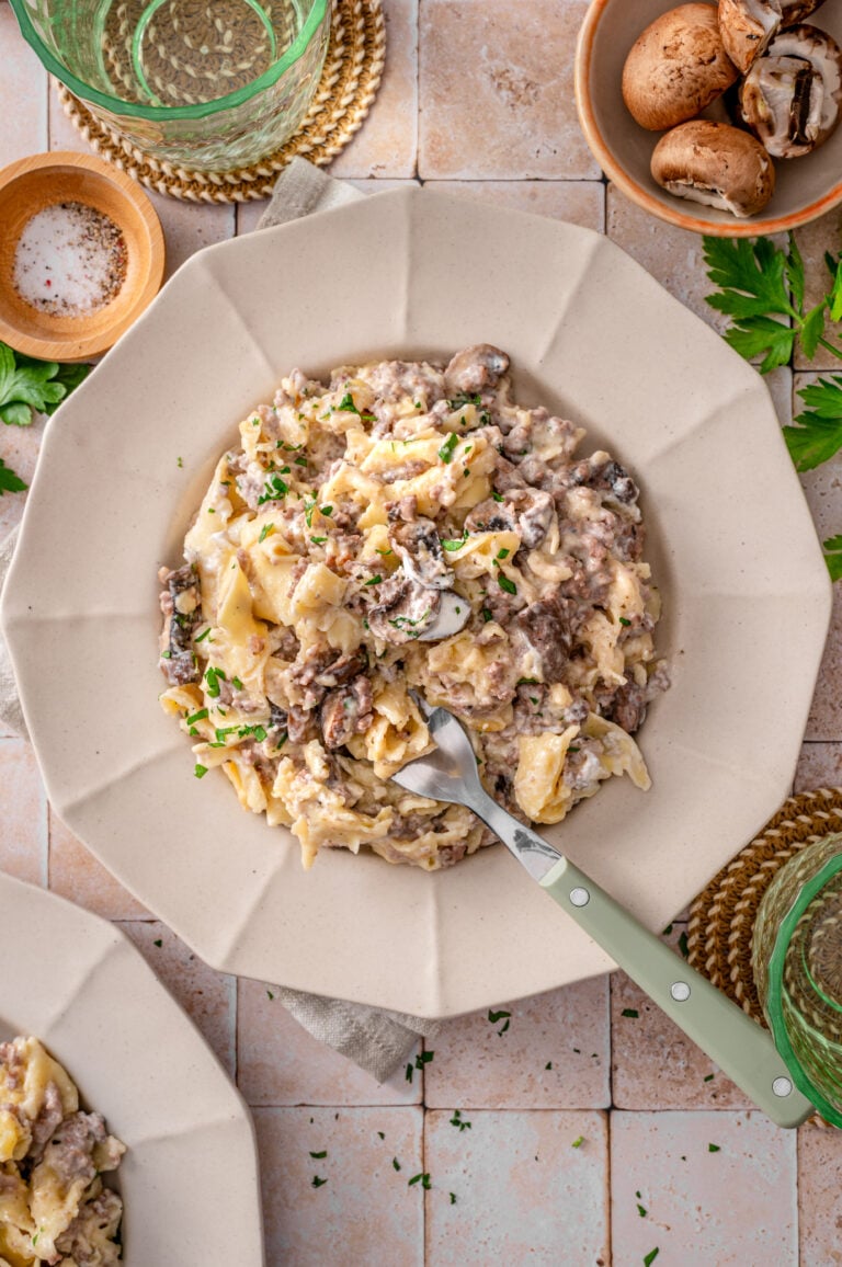 Beef Stroganoff