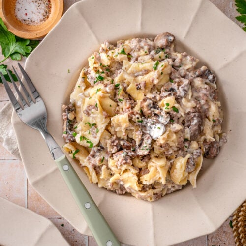Beef Stroganoff