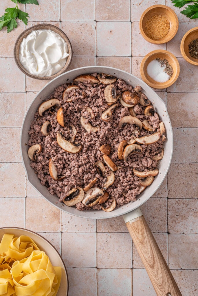 Beef Stroganoff