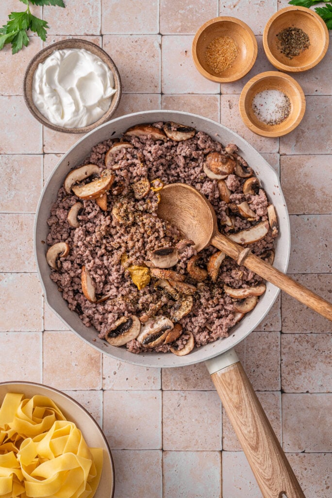 Beef Stroganoff