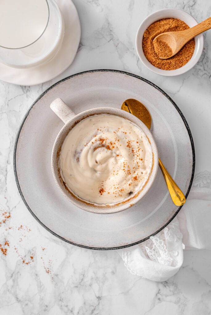 Cinnamon Mug Cake