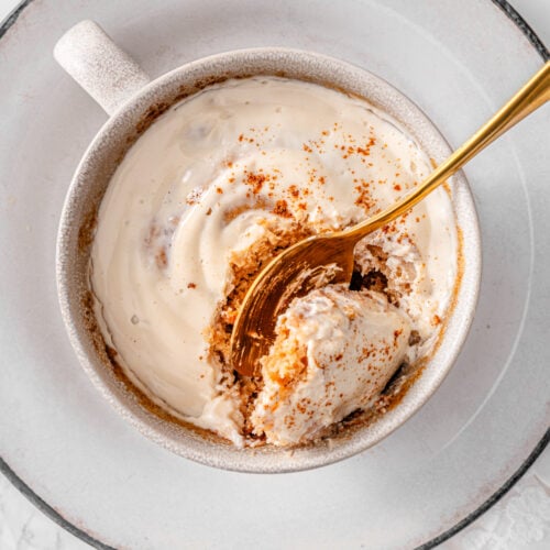 Cinnamon Mug Cake